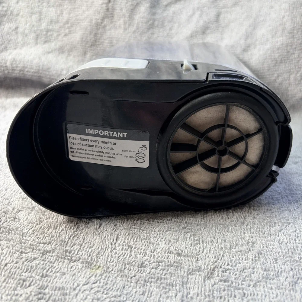 Shark Chassis Motor Base w Dust Bin & Filter for HZ2002 Vertex UltraLight Vacuum